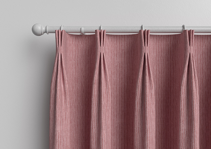 Quay Stripes, Dusky Pink - Made to Measure Curtains - Image 11